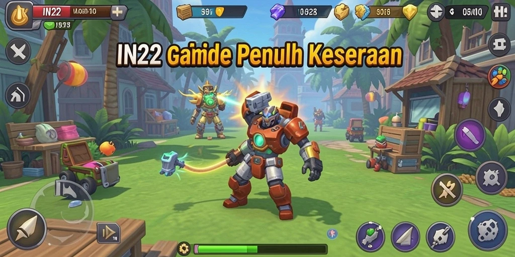 Screenshot IN22 menampilkan gameplay seru dari game Idle.