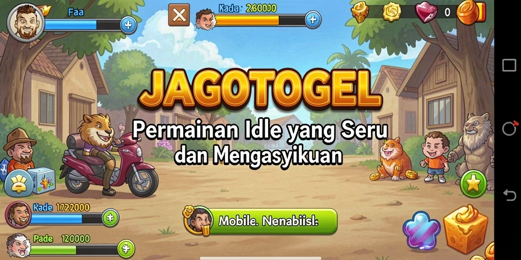 Tampilan gameplay JAGOTOGEL yang menarik dan penuh warna.