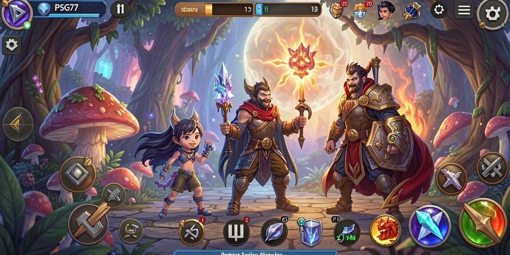 Tampilan menarik dari gameplay PSG77 saat menjelajah petualangan yang seru.