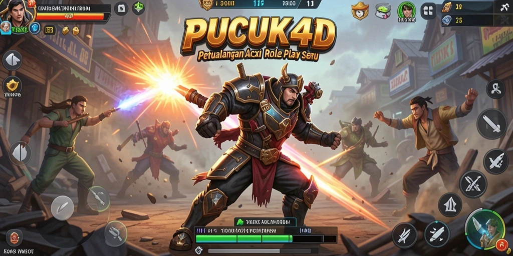 Tampilkan visualisasi seru pertempuran dalam PUCUK4D.
