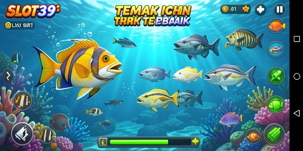 Gameplay menarik SLOT39 dengan aksi tembak ikan seru.
